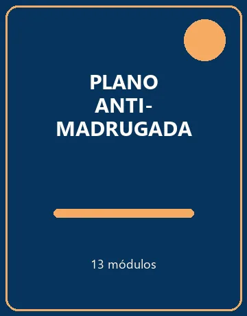 Miniatura do Plano Anti-Madrugada em 13 módulos