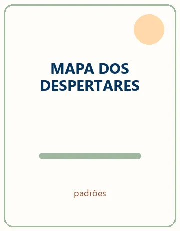 Miniatura do Mapa dos Despertares