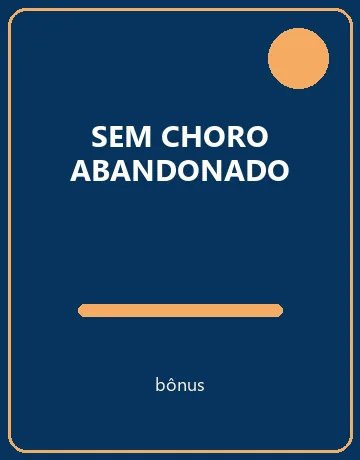 Miniatura do Mini-Guia Sem Choro Abandonado