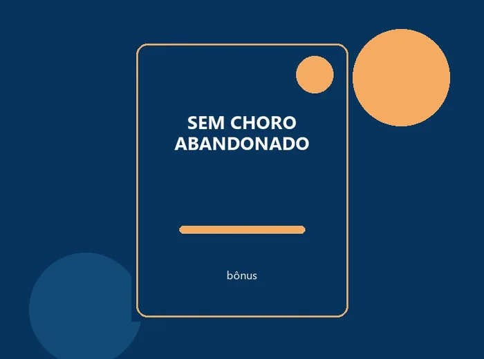 Mockup do Mini-Guia Sem Choro Abandonado